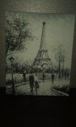 Картина Париж(Эйфелева башня) из ИКЕА